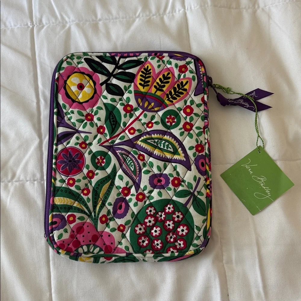 BRAND NEW - Vera Bradley Multicolor Floral Tablet Case